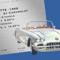 1958 Corvette Spec sheet Background