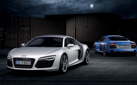 audi r8 v10 - sports, audi, car, german