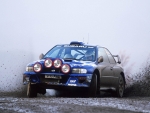 subaru wrx sti rally car