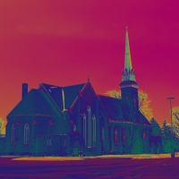 Church at Sunset