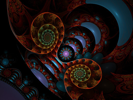  Fractals, abstract - fractals, abstract