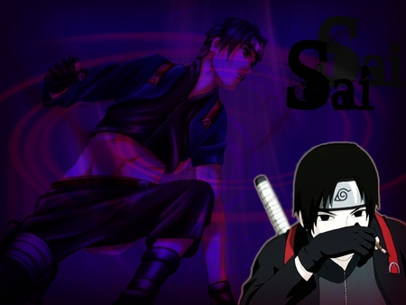 sai - animeboy, sai, dark, naruto, anime, ninja