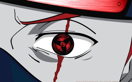 kakashi`s eye - anime, naruto