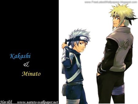 kakashi and minto - anime, naruto, tv show