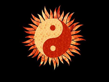 A YING YANG SUN - yang, ying