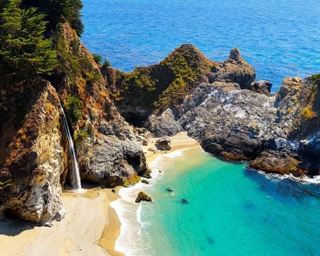 Secret Cove in Big Sur