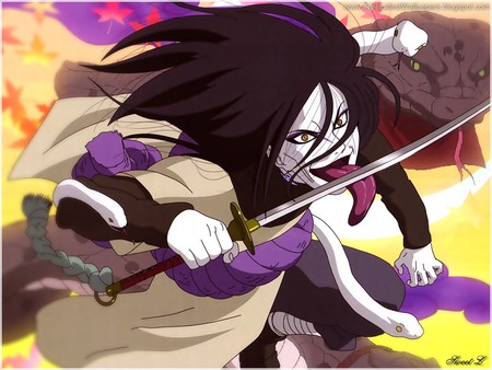 Orochimaru - anime, naruto