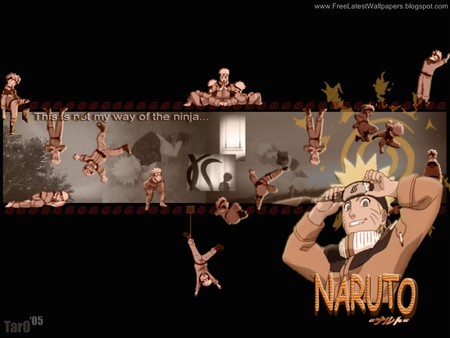 multi shadow clone - anime, naruto