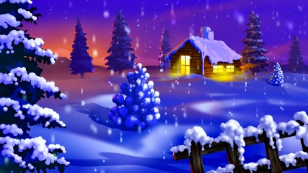 Winter scene