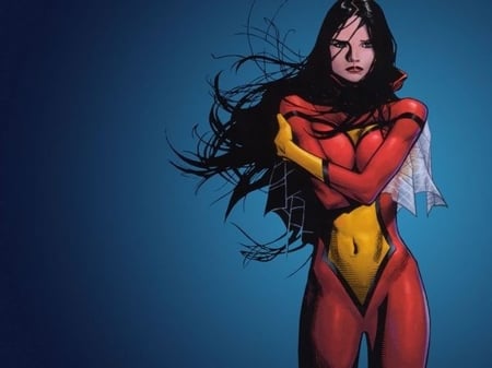 Spiderwoman - spiderwoman, comics, superheroes, marvel