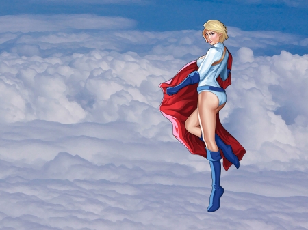 Power Girl - dc comics, comics, superheroes, power girl