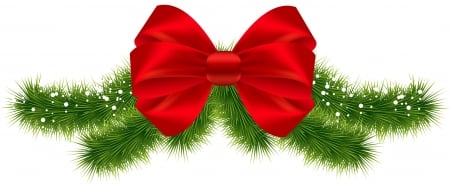 Merry Christmas! - christmas, white, craciun, red, green, bow, card