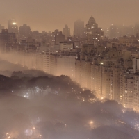 Foggy over the Mighty Hudson