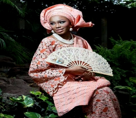 Nigerian Bride Nigerian Wedding - Wedding, Women, NIgerian, Bride, Fan, Hand