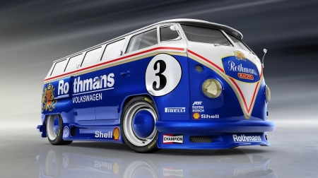 Rothmans VW Bus - rothmans vw bus, wallpaper, windows, desktop