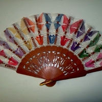 Bobbin Lace Hand Fans