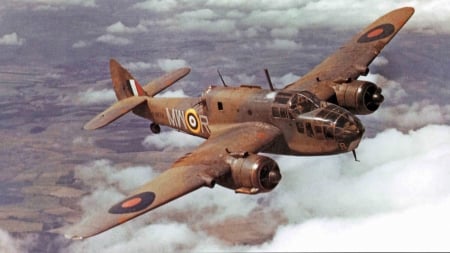 Bristol Beaufort - royal air force, world war two, bristol beaufort, british air force, raf