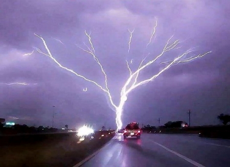 Lighting - Nature, Road, Rain, Cars, Photography, Lighting