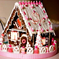 Brit--tish Gingerbread House