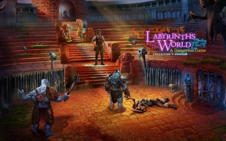 Labyrinths of the World 7 - A Dangerous Game07 - fun, puzzle, hidden object, cool, video games