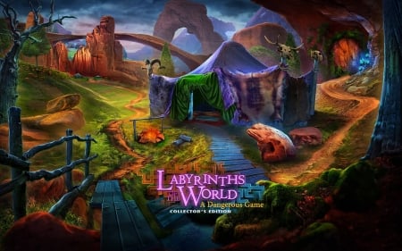 Labyrinths of the World 7 - A Dangerous Game23 - hidden object, cool, video games, fun, puzzle