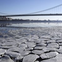 Hudson River 2 January 2018