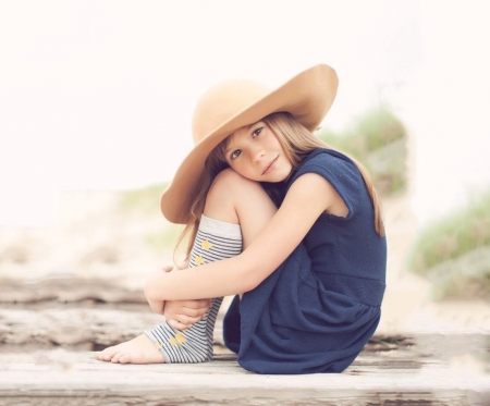 Little girl - dainty, pretty, pink, pure, leg, child, fair, princess, face, nice, bonny, kid, childhood, beauty, baby, Hair, Belle, comely, white, cute, wallpaper, people, blonde, sit, hat, DesktopNexus, sightly, beautiful, photography, girl, lovely, sweet, hand, little, adorable, feet