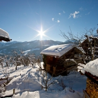 Cabins in Tyrol, Austria