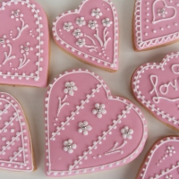 Gingerbread Valentine Day Cookies