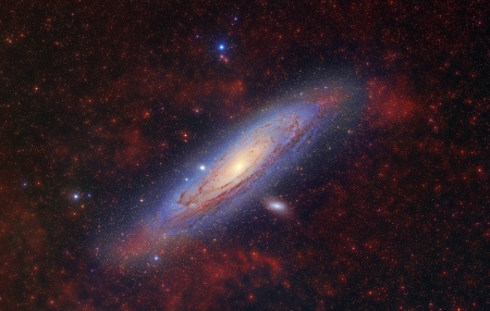 Clouds of Andromeda - fun, stars, cool, galaxies, space