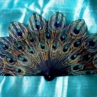 Peacock Hand Fan