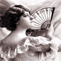 Women With Hand Fans