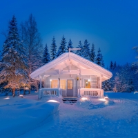 Winter house