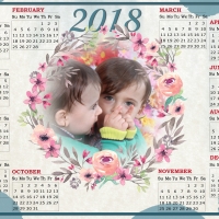 Kid Model Rayan Yusuf Calendar