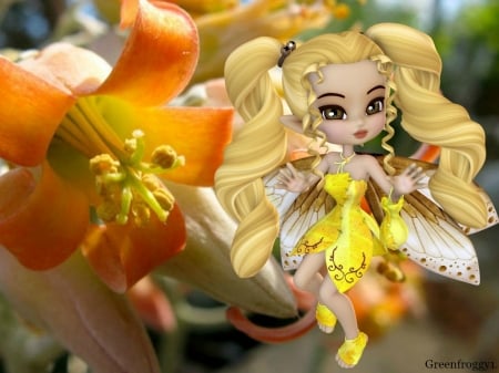 AUGUST FAIRY - CUTE, IMAGE, FAIRY, AUGUST