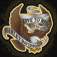Harley Davidson Live to Ride