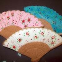 Hand Fan Cookies