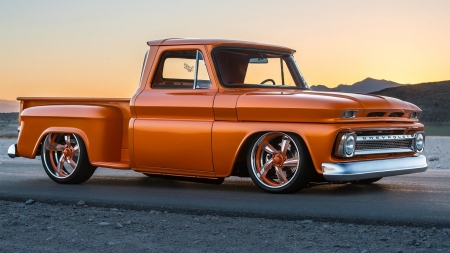 Chevy C-10 - desktop, windows, Chevy C-10, wallpaper