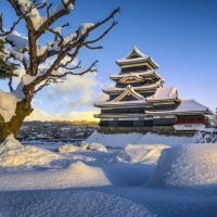 Matsumoto Castle in Matsumoto, Japan