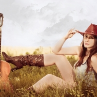 Cowgirl and Her Guitar