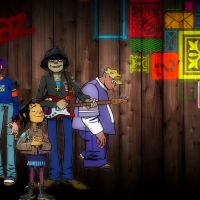 Gorillaz Wall