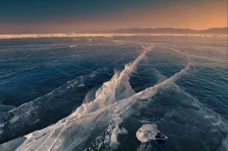 FROZEN - winter, ocean, frozen, sea