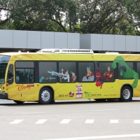 disney bus wrap