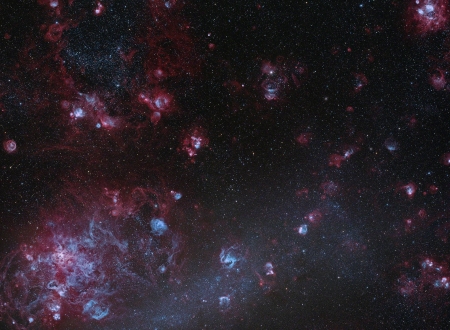 Clouds in the LMC - fun, stars, cool, galaxies, space