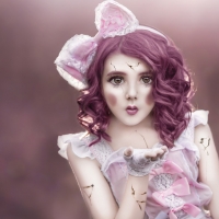 Pink doll
