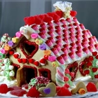 Valentine Day  Gingerbread House