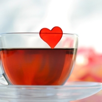 tea heart