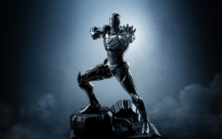 Ironman - ironmna, 2018, steel, black, marvel