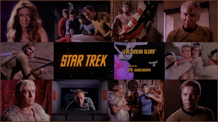 The Omega Glory - cloud william, star trek, spock, exeter, the omega glory, kirk, mccoy, ron tracy