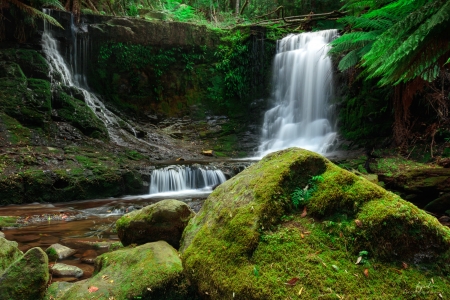 Horseshoe Falls, Mt. Field Nat'l. Park, Tasmania